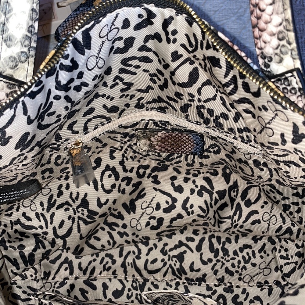 NWT Python satchel Jessica Simpson - Picture 4 of 8